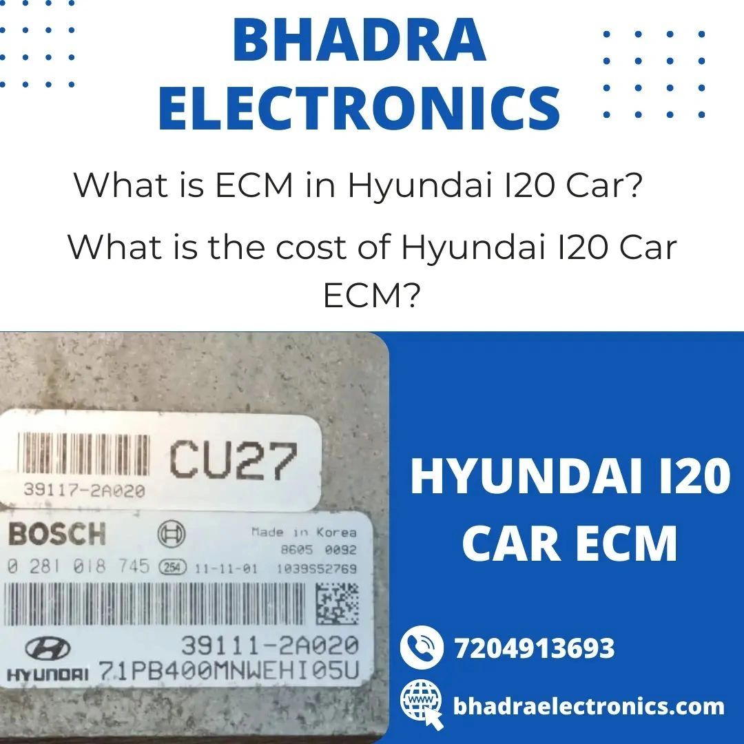 What is an Engine Control Module (ECM) in Hyundai i20 car?