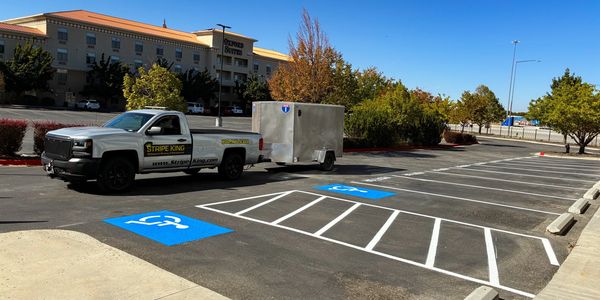 Parking Lot Line Striping
