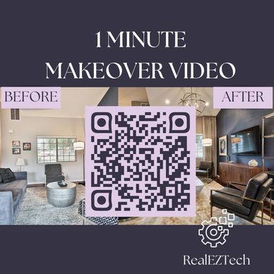 AI Makeover Video | Done For You with QR CODE for client to scan and see te AI video in action