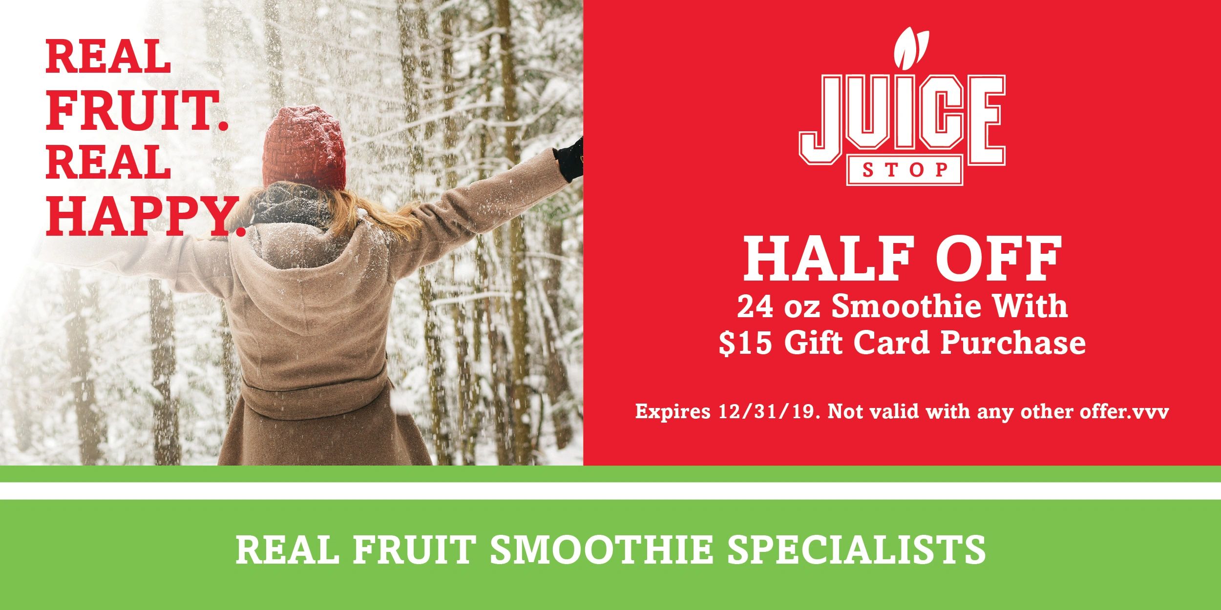 December 2019 Promotion