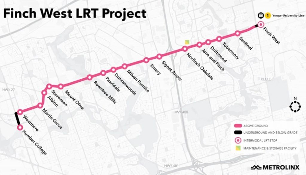 Finch West Light Rail Transit