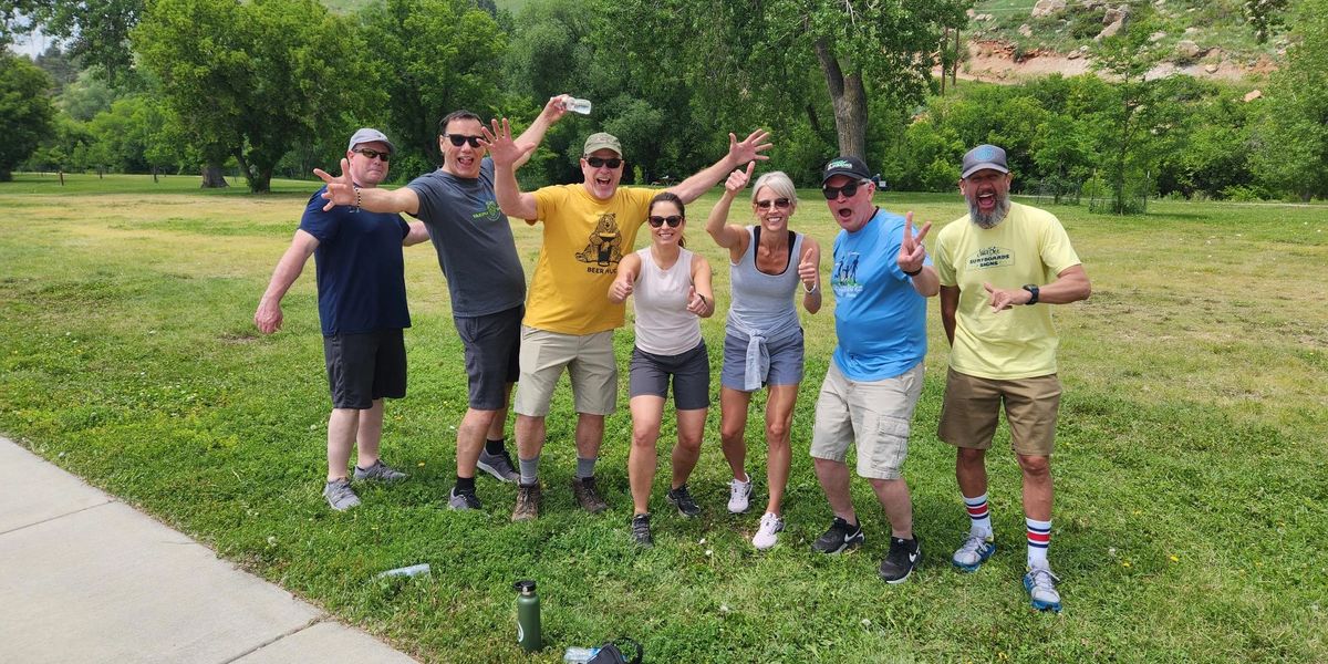 Leaders Networking Outdoors