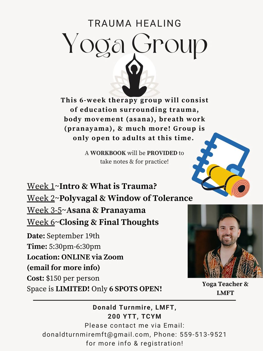 Trauma Healing Yoga Group