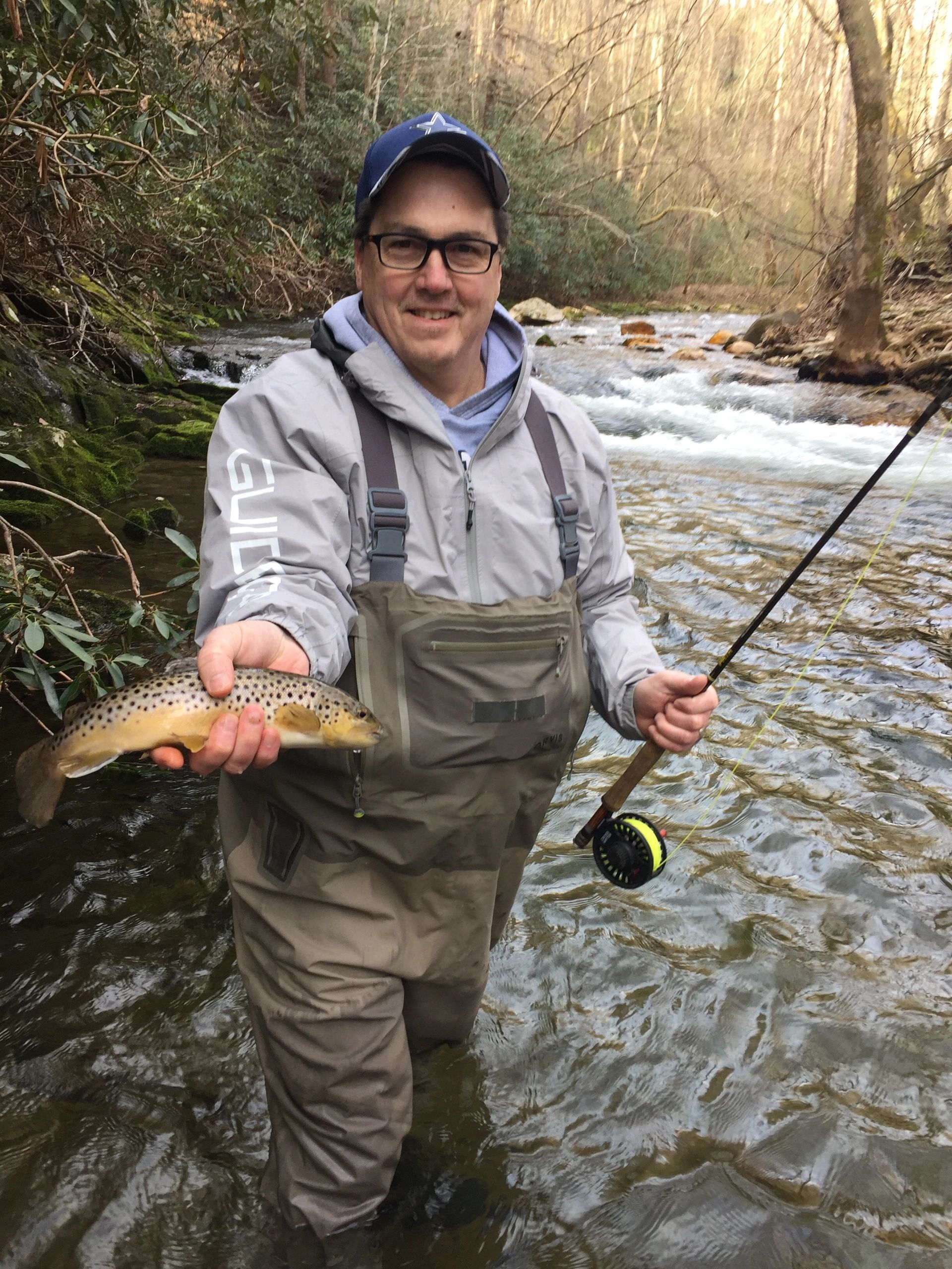 Asheville fly fishing at its best!