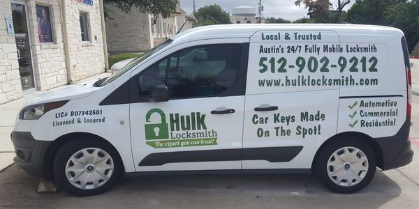 Hulk Locksmith Mobile Van