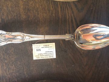 King's Pattern
Tablespoon
Electroplated 1920s
SN 3785-64