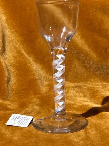 Georgian wine glass  DSOT c1765
Opaque Twist stek