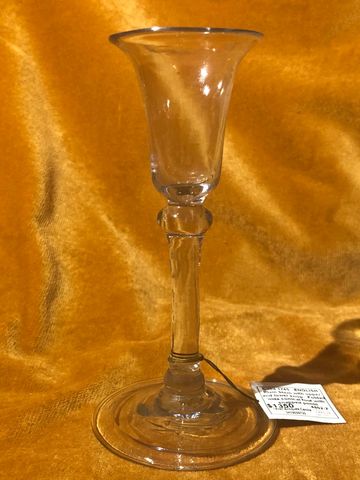 Georgian English wine glass 
c1745
SN 4652-2