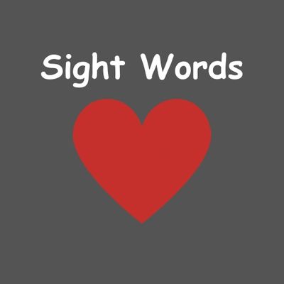 HEART WORDS, SIGHT WORDS GAMES, BINGO, WORKSHEET, VIDEO