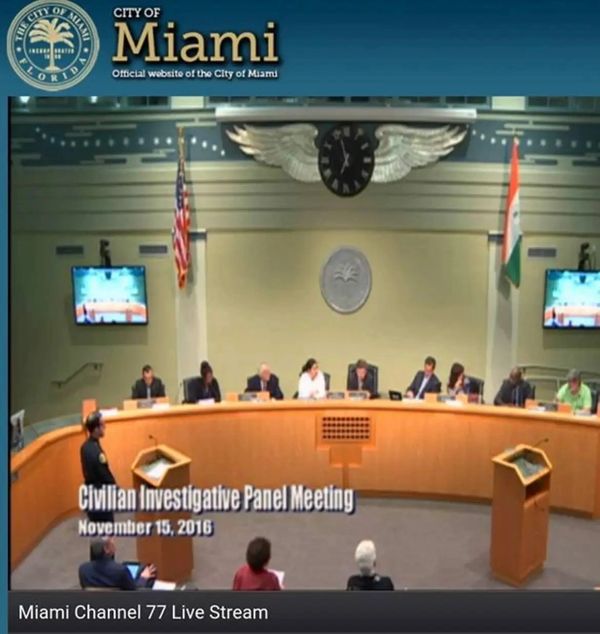 Anthony L Robbins City of Miami Police Advisory Board 