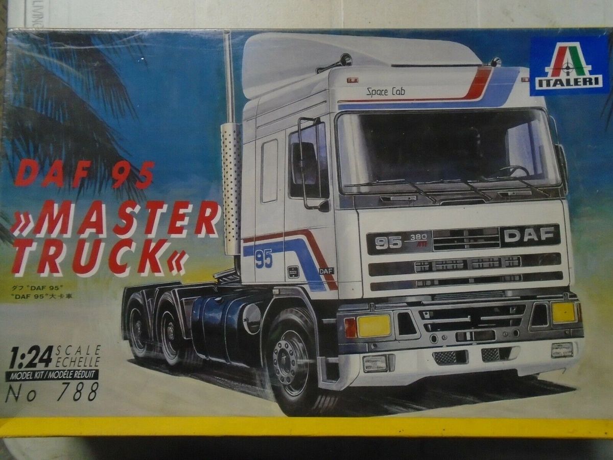 Maquette kit Italeri-Daf 95 Master Truck-1/24 Sous Blister