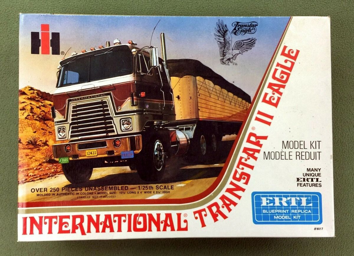 FACTORY SEALED International Transtar II Eagle by Ertl #6183 Blueprint ...