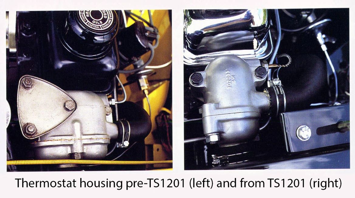 TR2 Thermostat Housing | Pete Cox & Son Sports cars