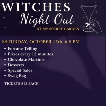 Witches Night Out Event Flyer 
