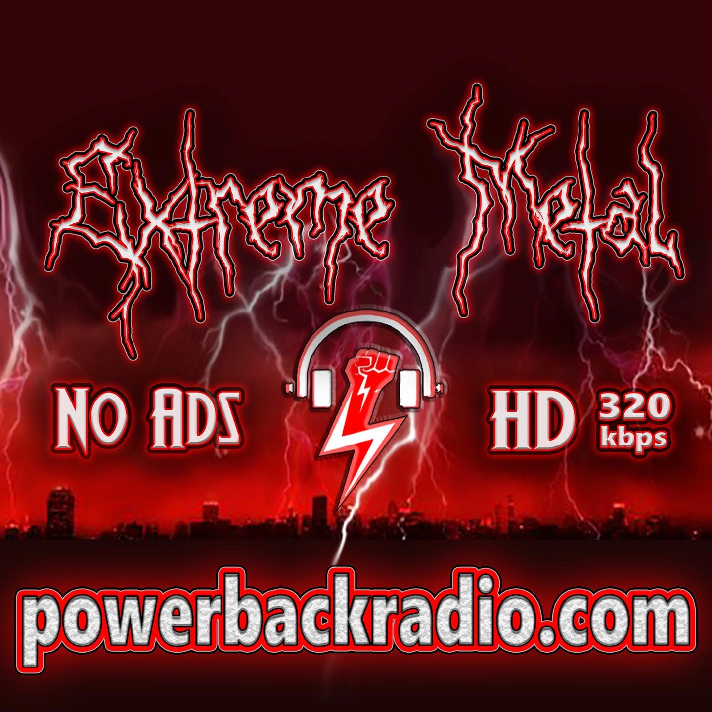 Power bacK Radio . Extreme Metal . No Ads . Banner