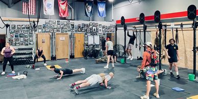 Community Focused Group Training at 327 Fitness in Pleasant Hill, Iowa. Group Class.