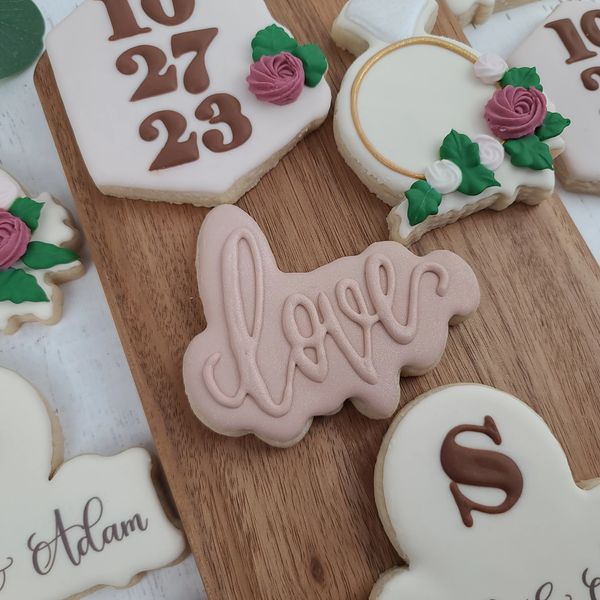 Bridal Shower Sugar Cookies, Last Fling Before the Ring Lingerie