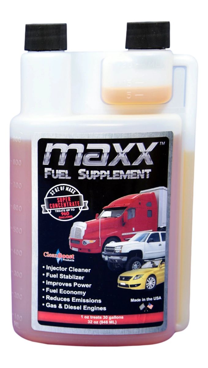 CleanBoost® Maxx™ 32oz Fuel Treatment for Gas & Diesel Fuel