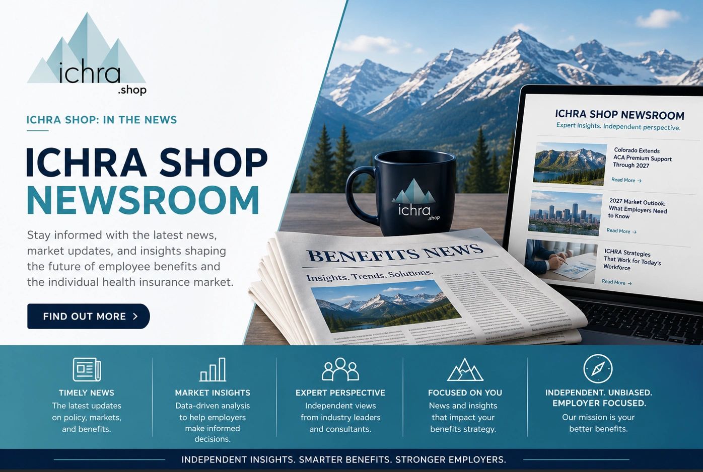 ICHRA Shop Newsroom offers insights on employee benefits and health insurance.