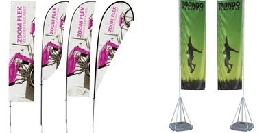 outdoor flags, custom flags, weighted outdoor flags, water base for flags flags with logos