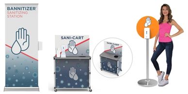 sanitizing carts, hand sanitizer dispensers for schools, sanitizing stations, gym sanitizing station