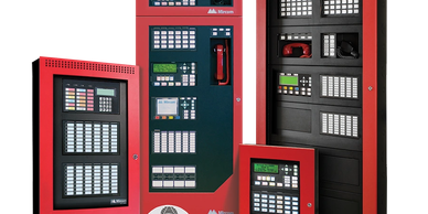 Various control panels with buttons and screens.