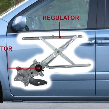 window regulator and motor