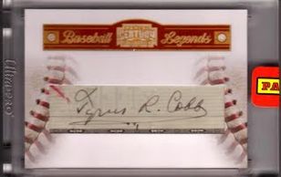 Al Kaline Autographed 2012 Leaf Best of Baseball Card