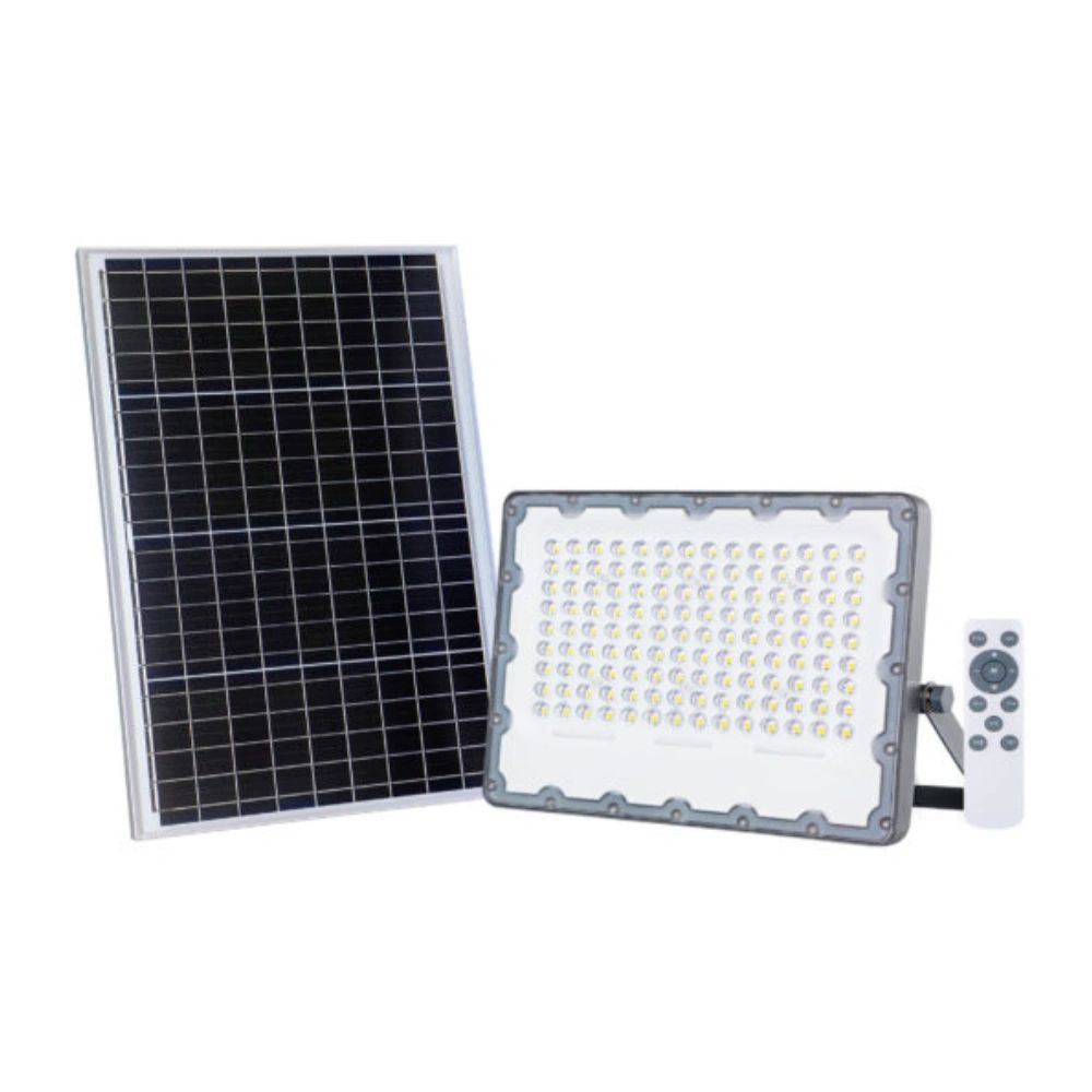 Reflector LED Solar con Panel Solar Montable. ASL-002