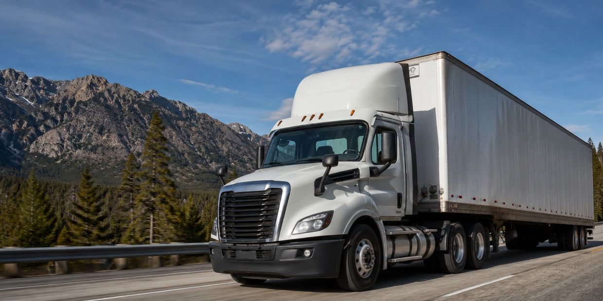 Long distance moving truck for Andy Anderson Moving Co in Fayetteville NC