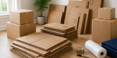 Moving boxes for residential and commercial packing supplies