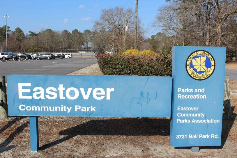 Eastover Community Park sign – Andy Anderson Moving Co. serves Eastover, Baywood and Vander, NC