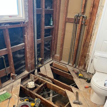 Redoing bathroom subfloor