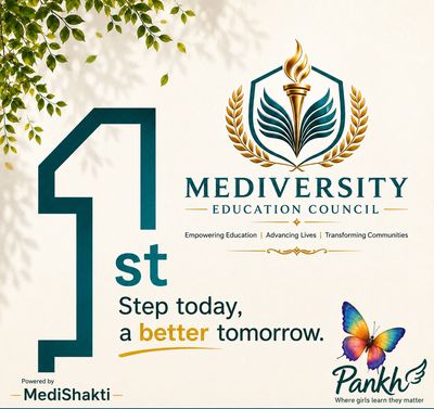 Pankh - An Initiative of Mediversity Education Council

Power By MediShakti