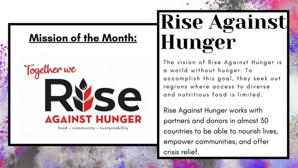Covenant Church
Smyrna Georgia
Global Methodist Church
Rise Against Hunger