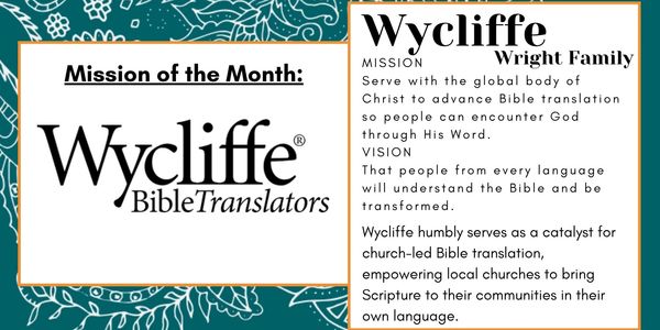 Covenant Church
Smyrna Georgia
Global Methodist Church
Wycliffe Bible Translators