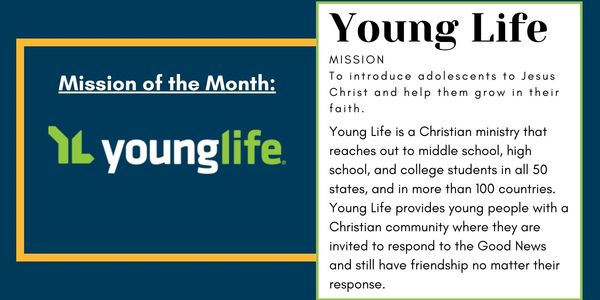 Covenant Church
Smyrna Georgia
Young Life