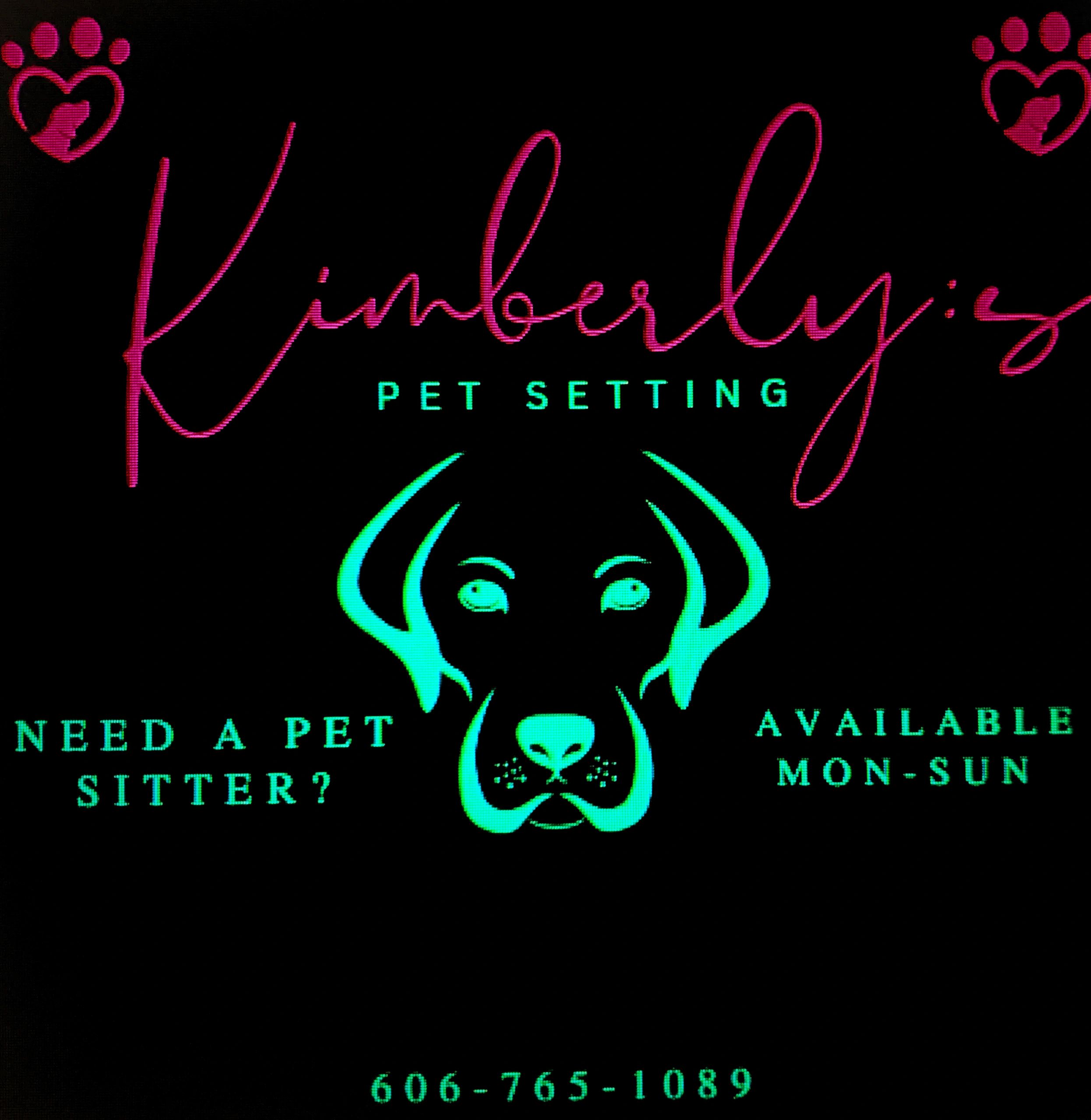 Kimberly's Pet Setting Services