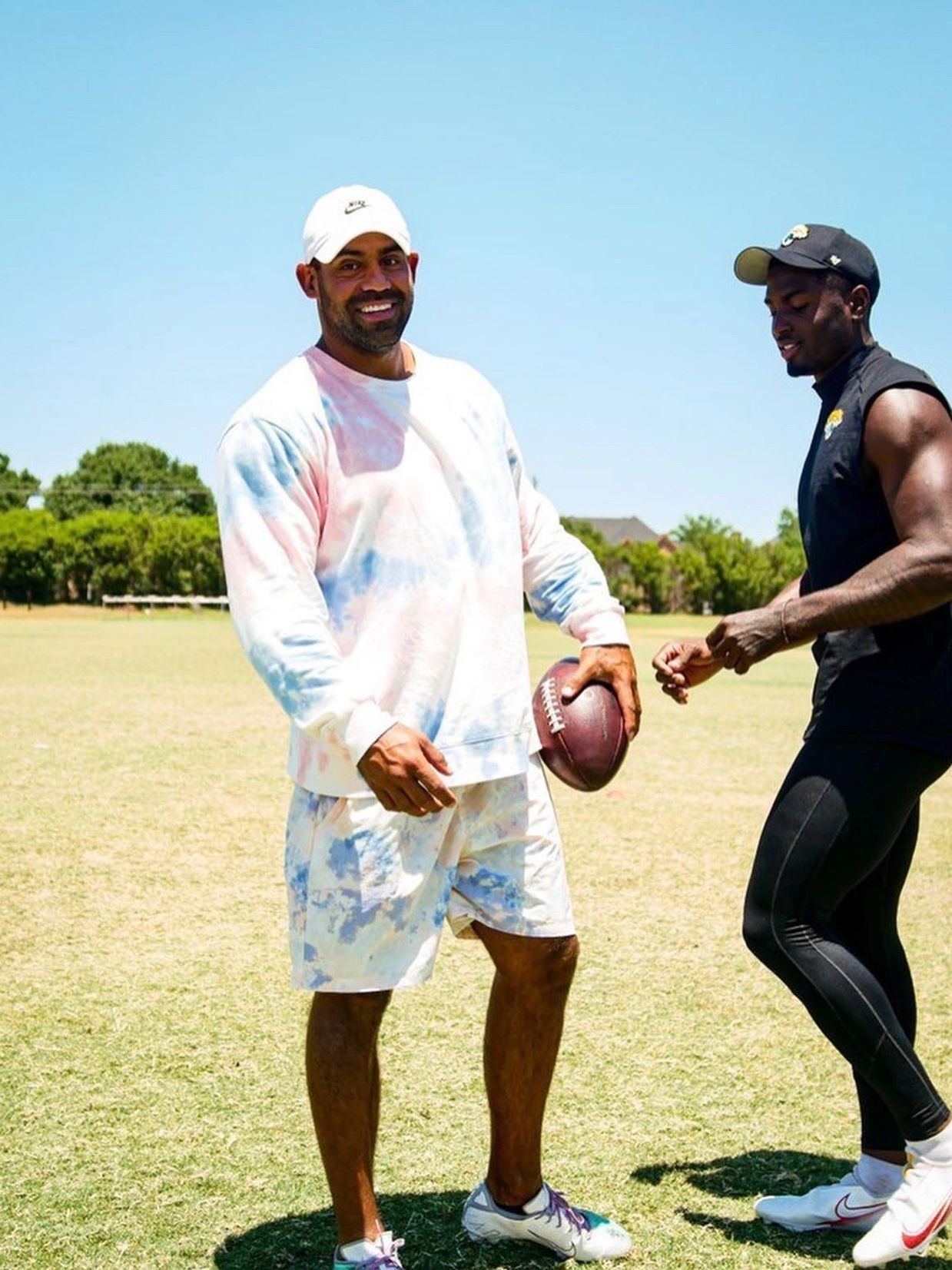 Craig LeBlanc and Laquon Treadwell Training in Dallas, Texas