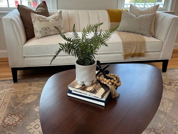 home styling vignette MetroWest Home Staging