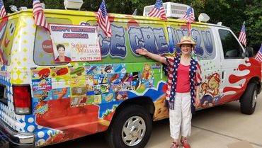 Austin Texas Ice Cream Truck Business Promotion