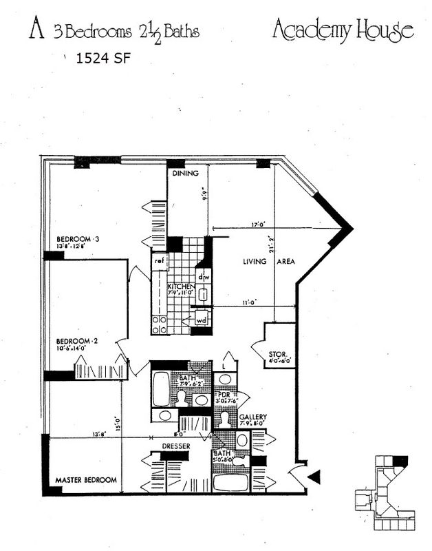 Floor Plans Academy House