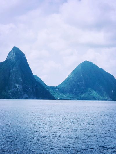 Pitons, St Lucia.