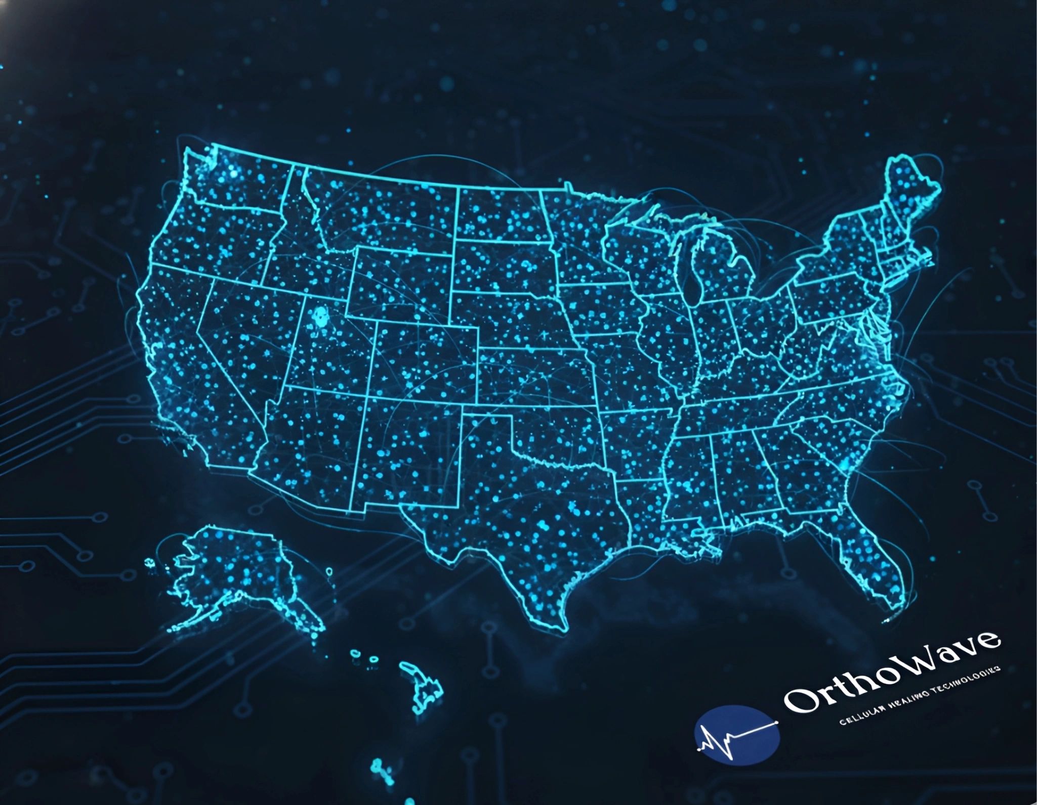 OrthoWave Territory Map