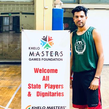 Khelo Maters Game Foundation2019Team 'Fighter Bulls' stood as a winning team with Coach Ishwar Bhati