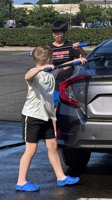 Long Island Fencers Club, Cancer Car Wash, Let the Sunshine, Applebees Farmingville NY, USA Fencing