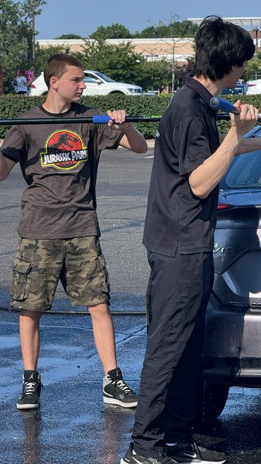 Long Island Fencers Club, Cancer Car Wash, Let the Sunshine, Applebees Farmingville NY, USA Fencing