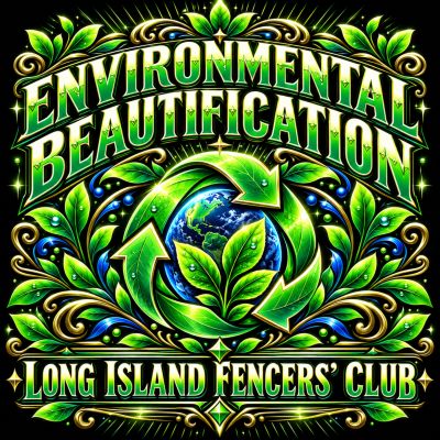 Environmental Beautification, Long Island Fencers Club, Beach Cleanup, Community Service
