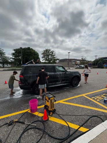 Long Island Fencers Club, Cancer Carwash, August 2025, No One Fights Alone, Community Service, 501c3