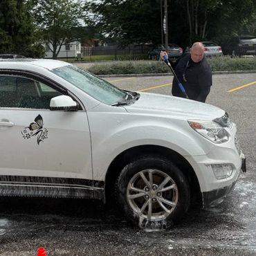 Long Island Fencers Club, Cancer Carwash, August 2025, No One Fights Alone, Community Service, 501c3